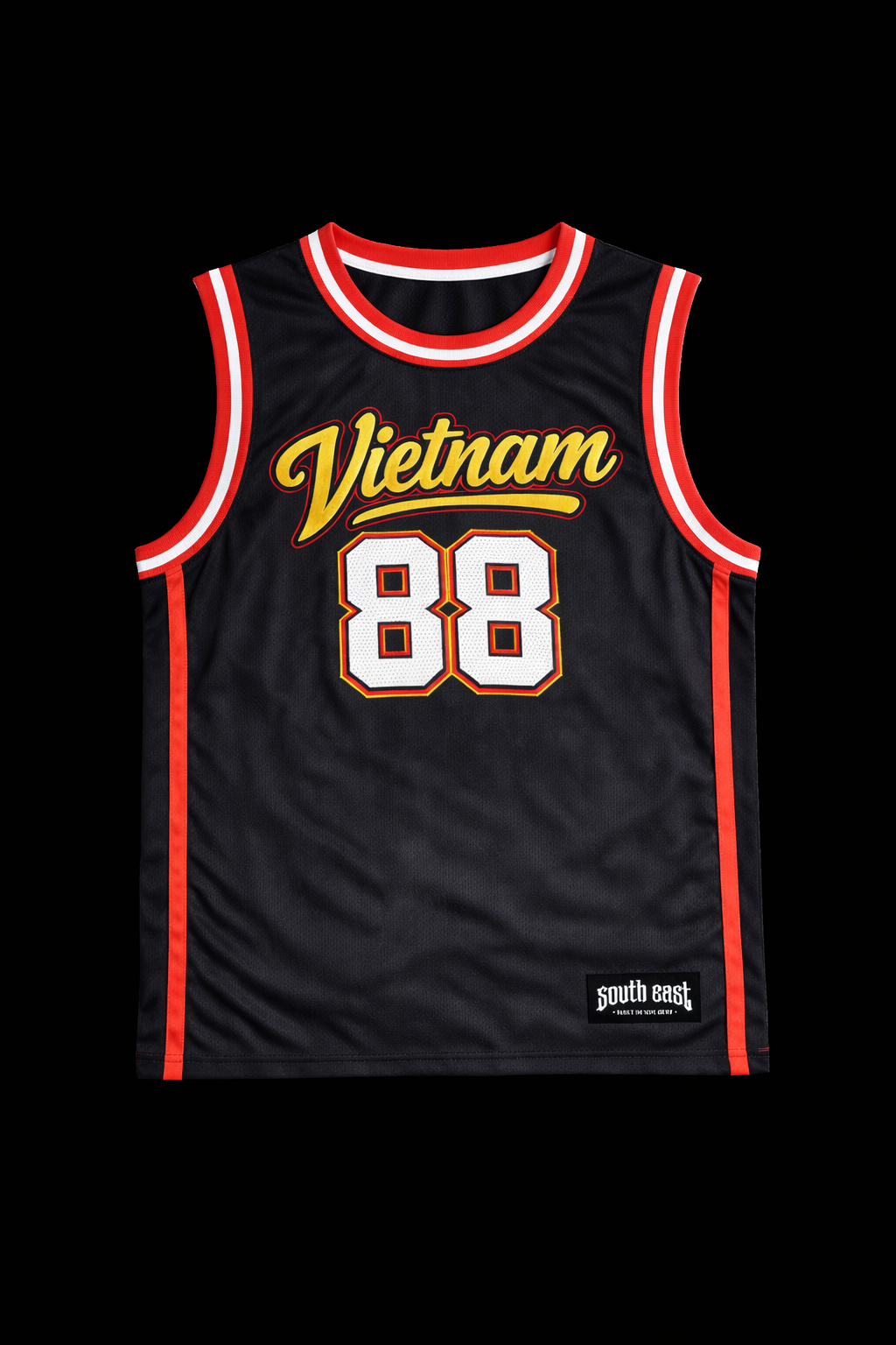 [Pre-order] Vietnam Singlet — Black [$55.00]