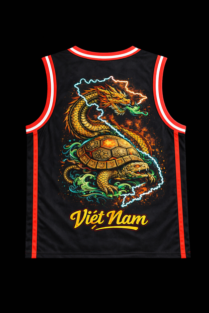 [Pre-order] Vietnam Singlet — Black [$55.00]